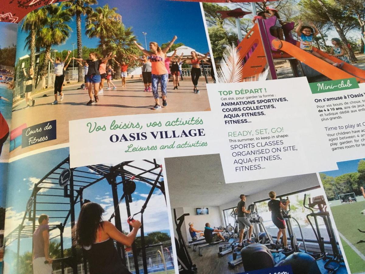 פוז'ה-סור ארז'ן Oasis Village מראה חיצוני תמונה